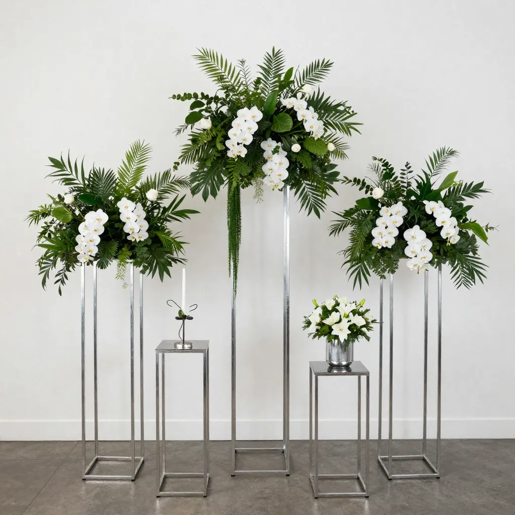 Corporate event floral arrangements