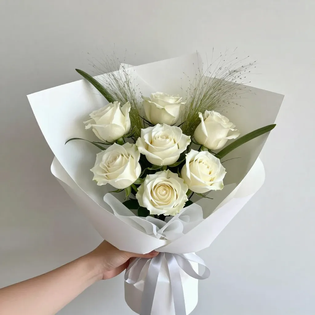 Modern minimalist bouquet